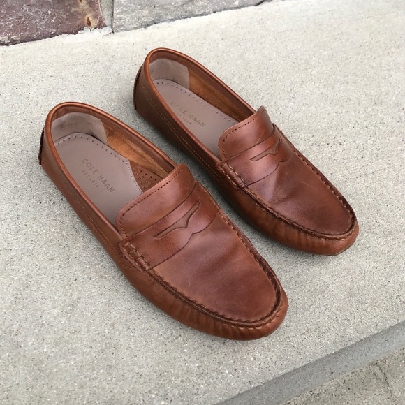 cole haan cognac shoes